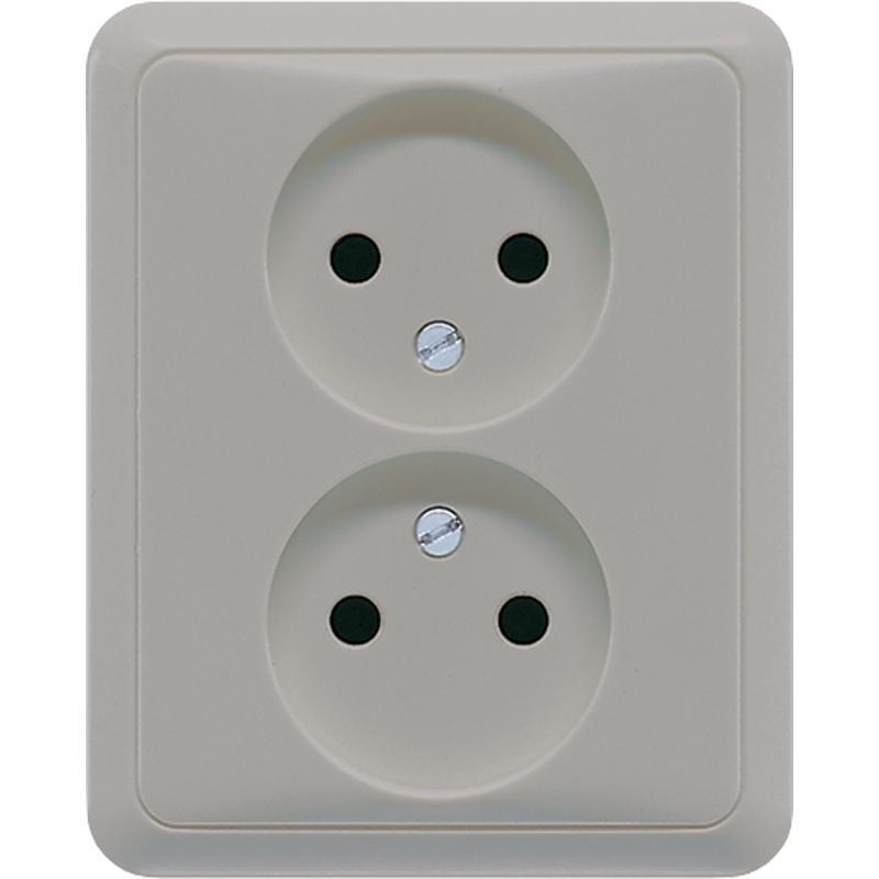 Jung CD500 Wall Outlet Box (WCD Switchgear) - CD5010GR