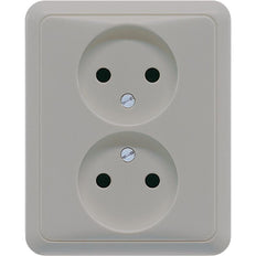 Jung CD500 Wall Outlet Box (WCD Switchgear) - CD5010GR