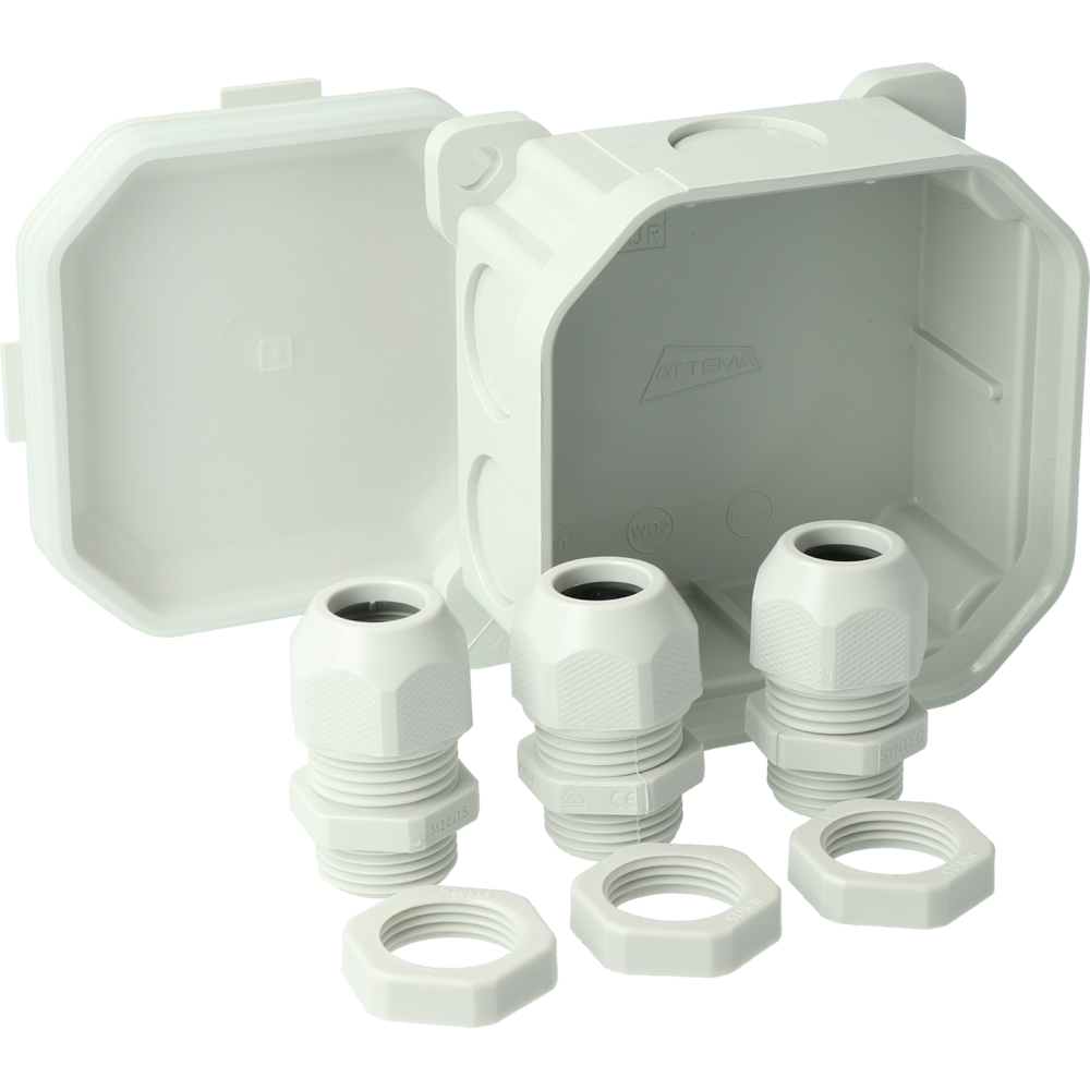 Attema WD2 Surface mounted Wall/Ceiling Box - AT2300 [5 Pieces]
