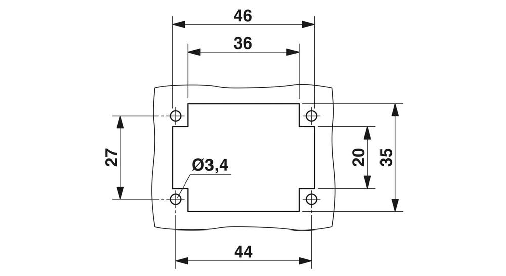 Phoenix Contact HC Contact Block For rectangular Connector - 1648128