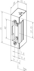 Assa Vema Electric Door Lock - 10002130