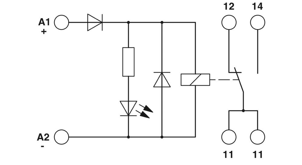 Phoenix Contact EMG Auxiliary Relay - 2942153