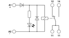 Phoenix Contact EMG Auxiliary Relay - 2940359
