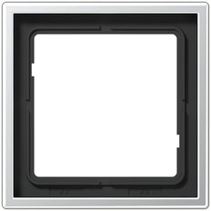 Jung Aluminum/Steel/Chrome Cover Frame Switchgear - AL2981