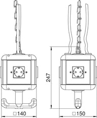 OBO CEE Socket Combination - 6109802