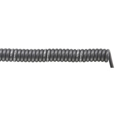 LAPP Spiral PUR Power Cable H07BQ-F 3G1.5 2M-6M Black - 70002753