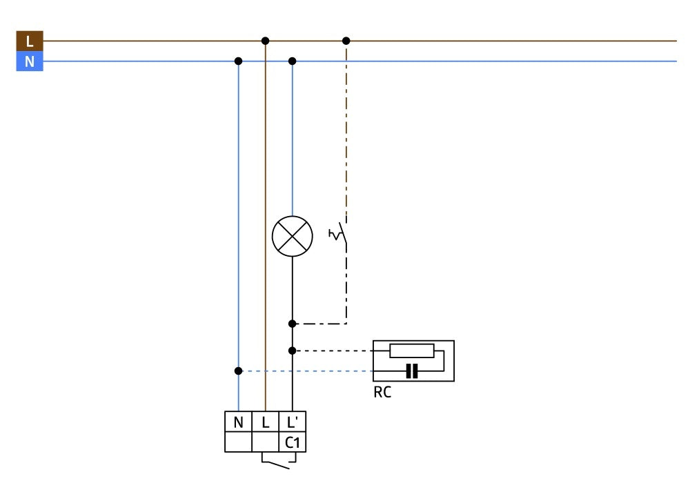 BEG Luxomat Motion Switch (Complete) - 92274