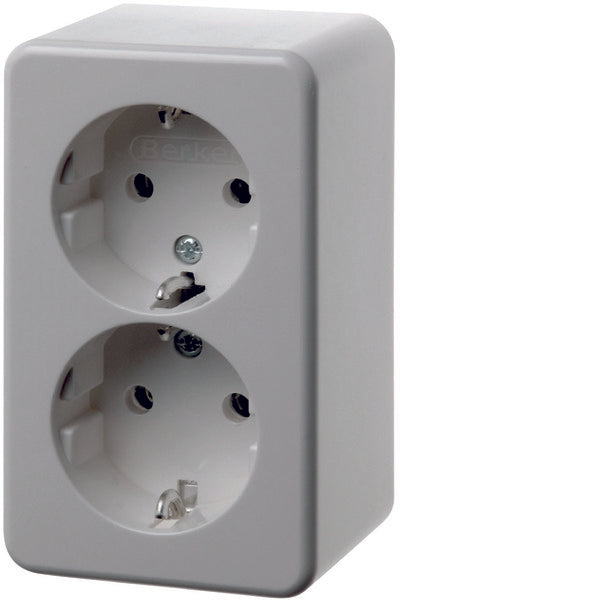 Hager Berker Wall-Mounted Socket Outlet (WCD Switchgear) - 472149