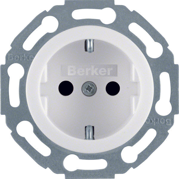 Hager Berker 1930/Glass Wall Outlet (WCD Switchgear) - 4755