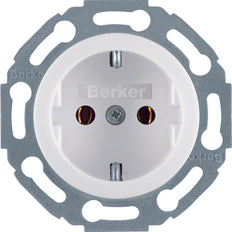 Hager Berker 1930/Glass Wall Outlet (WCD Switchgear) - 414520