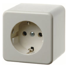 Hager Berker Wall-Mounted Socket Outlet (WCD Switchgear) - 470040