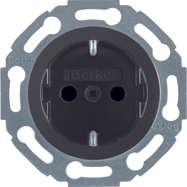 Hager Berker 1930/Glass Wall Outlet (WCD Switchgear) - 475501