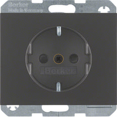 Hager Berker K.1/K.5 Wall Outlet (WCD Switchgear) - 47357006