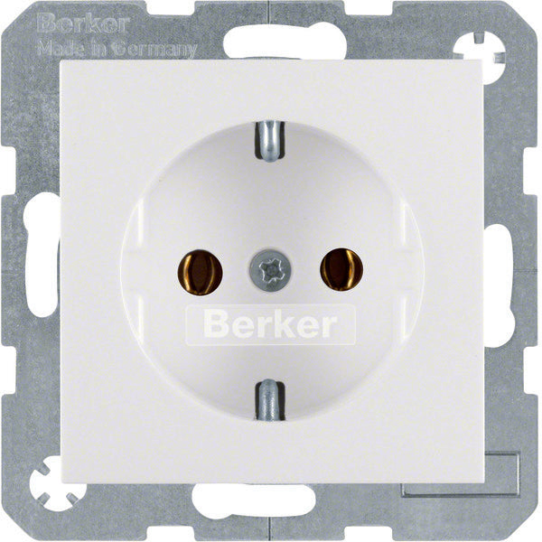 Hager Berker S.1/B.3/B.7 Wall Outlet (WCD Switchgear) - 47438989
