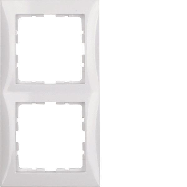 Hager Berker S.1 Cover Frame Switchgear - 10128989 [2 Pieces]