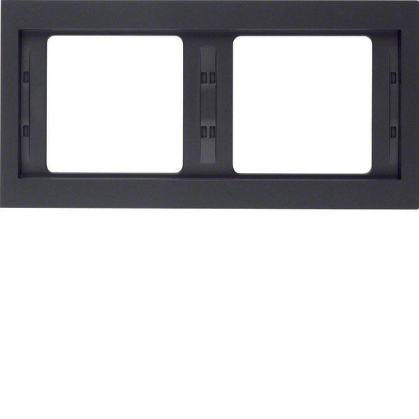 Hager Berker K.1 Cover Frame Switchgear - 13637006