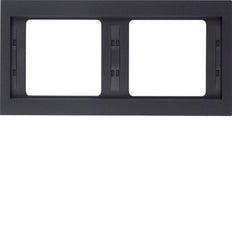 Hager Berker K.1 Cover Frame Switchgear - 13637006