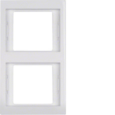 Hager Berker K.1 Cover Frame Switchgear - 13237009