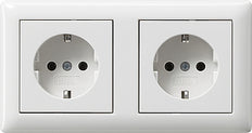 Gira Standard 55 Wall Socket Outlet (WCD Switchgear) - 079303