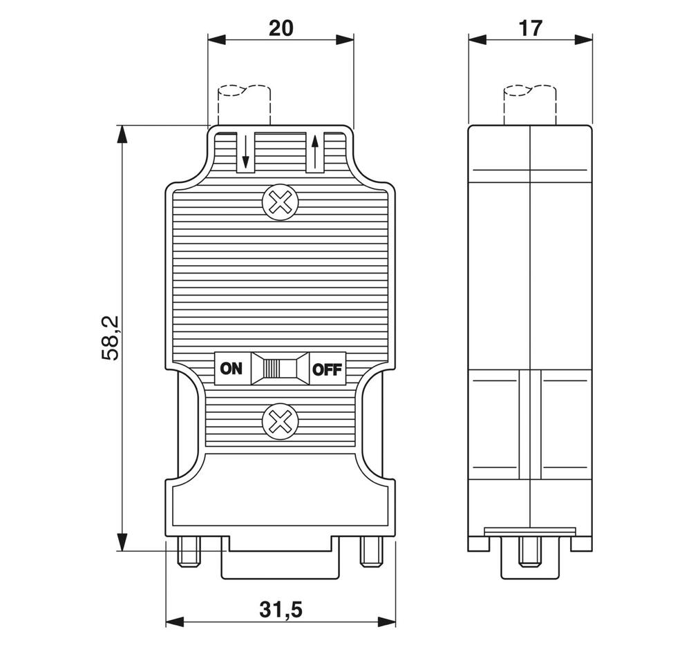 Phoenix Contact Sub-D Connector - 2311797