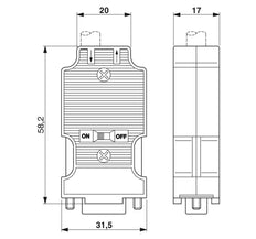 Phoenix Contact Sub-D Connector - 2311797