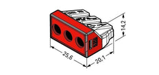 Wago 773 Wire Connector - 773-173 [50 Pieces]