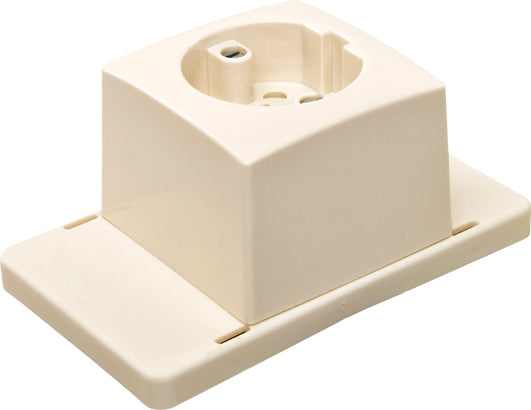 ABB 3611 Cover With 16A Perilex Socket Recycled Plastic - 1SPA007160F9225