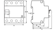 Doepke Ground Fault Circuit Interrupter - 09144817HD
