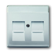 ABB Busch-Jaeger Pure Stainless Steel Switchgear Insert Plate - 2CKA001710A3767