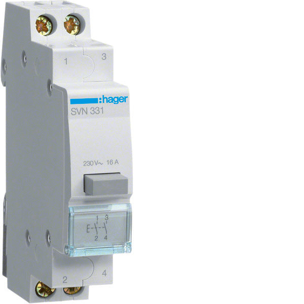 Hager Signal Modules & Pushbuttons Pushbutton Modular - SVN331