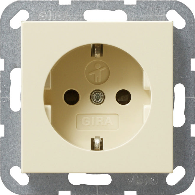 Gira System 55 Wall Socket Outlet (WCD Switchgear) - 275501
