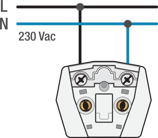 Niko Original Wall Outlet Box (WCD Switchgear) - 100-67410