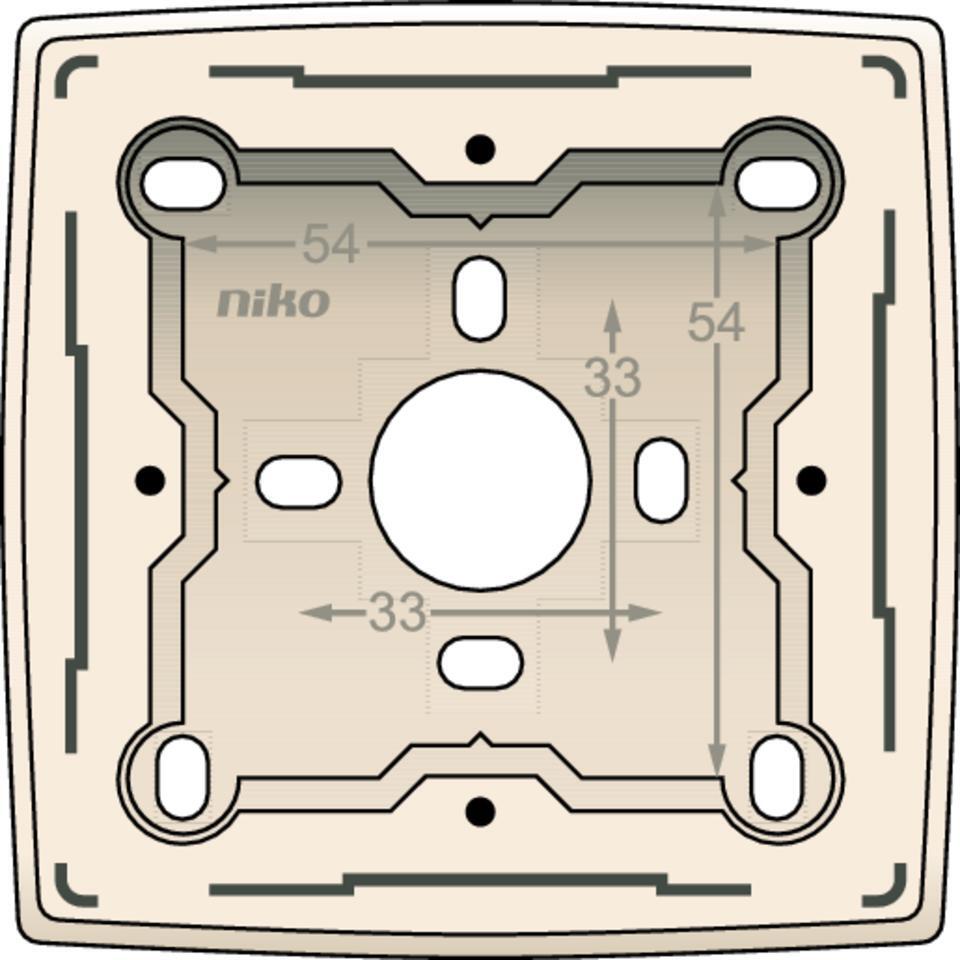 Niko Original Surface-Mounted Switchgear - 100-77100
