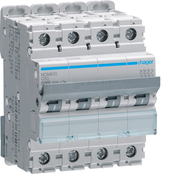 Hager NCN Circuit Breaker - NCN450