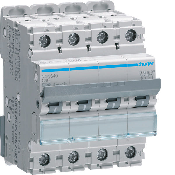 Hager NCN Circuit Breaker - NCN640