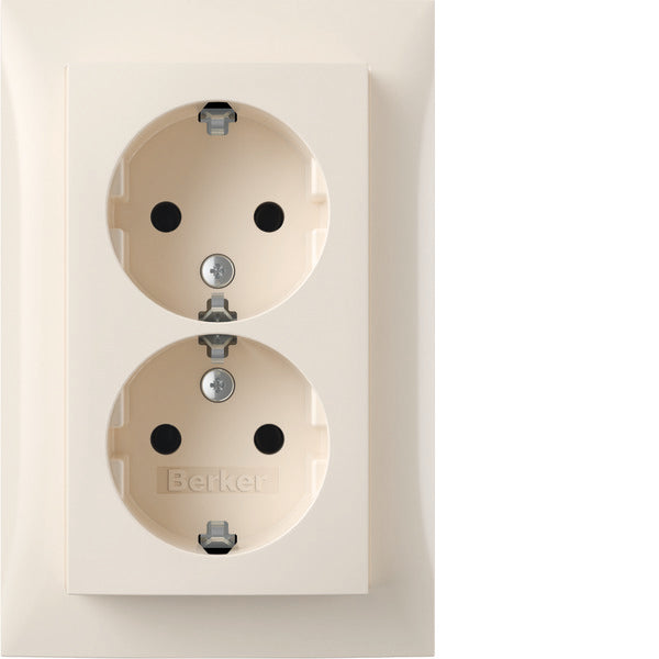 Hager Berker S.1 Wall Outlet (WCD Switchgear) - 47748982