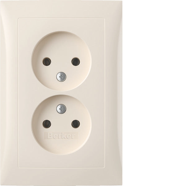 Hager Berker S.1 Wall Outlet (WCD Switchgear) - 47958982