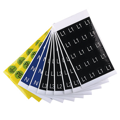 Weidmuller Printed labels Text strip sheet - 1707350001 [10 Pieces]