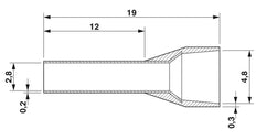 Phoenix Contact Wire End Sleeve - 3200959 [100 Pieces]