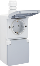 Niko New Hydro Wall Outlet Box (WCD Switchgear) - 700-37842