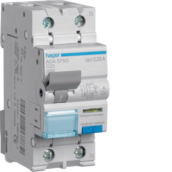 Hager HACO Earth Leakage Circuit Breaker - ADA575G