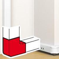 Legrand DLP Vertical Corner Piece Wall channel - 75641