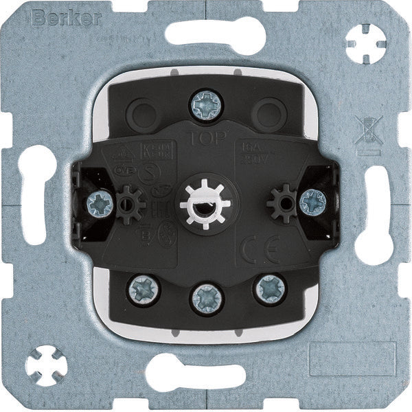 Hager Berker Three-Position Switch - 386113