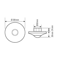 ESYLUX Motion Detector Bus System - EP10428210
