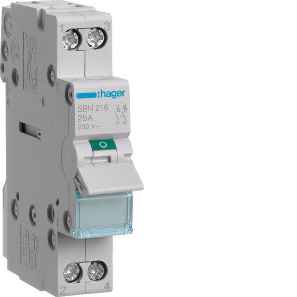Hager SBN Flush-Mounting Switch Modular - SBN216