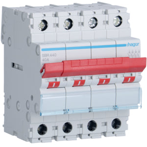 Hager SBR Flush-Mounting Switch Modular - SBR440