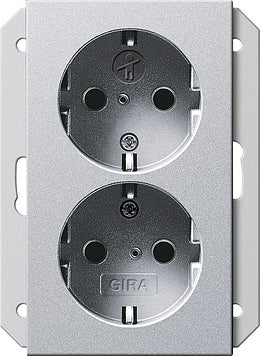 Gira System 55 Wall Socket Outlet (WCD Switchgear) - 273526