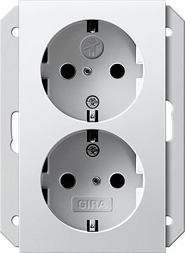 Gira System 55 Wall Socket Outlet (WCD Switchgear) - 273503