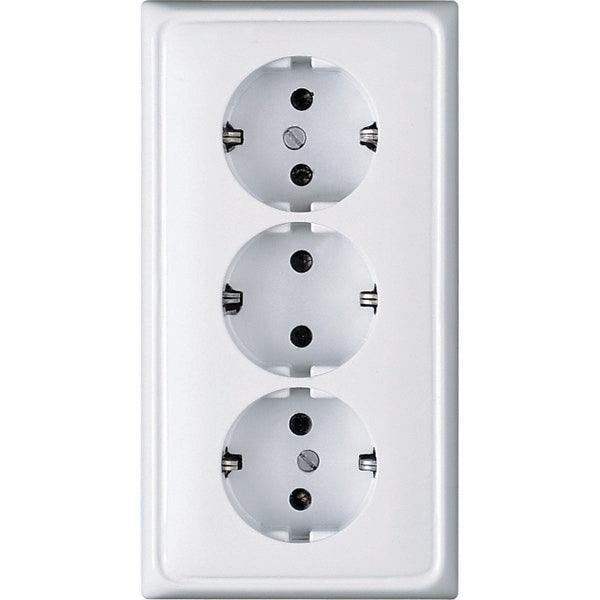 Jung CD500 Wall Outlet Box (WCD Switchgear) - CD523WW