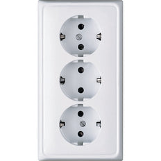 Jung CD500 Wall Outlet Box (WCD Switchgear) - CD523WW